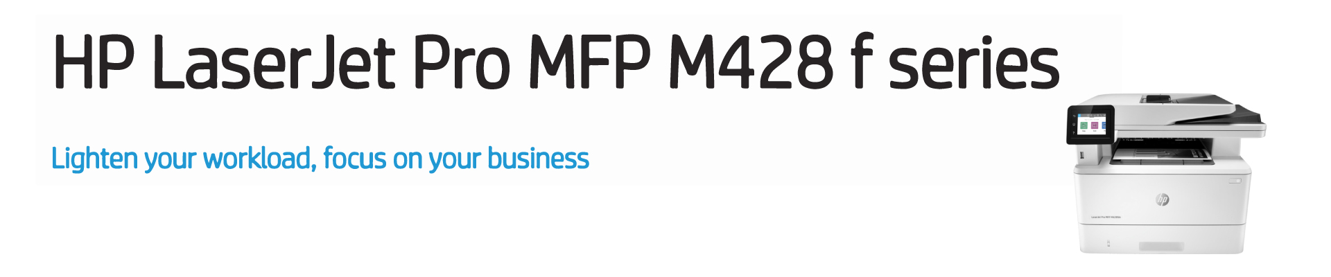 product HP LaserJet Pro MFP M428 Multifunction black and white